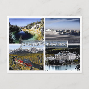 Canadese Rockies - Canada - Mosaic - Briefkaart