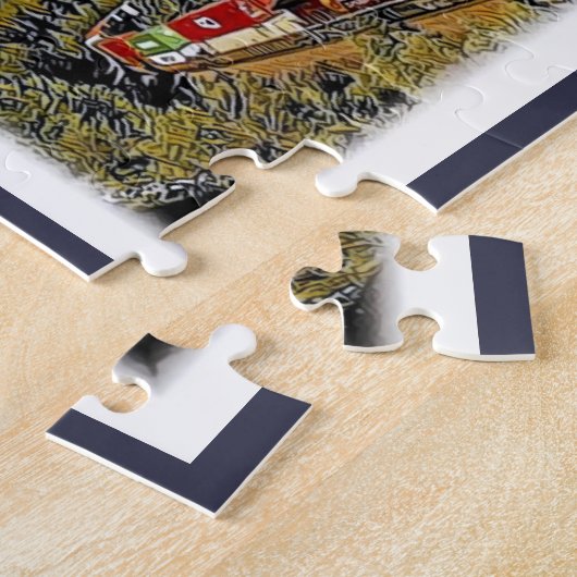 Canadese Rockies - Canada - Mosaic - Legpuzzel (Zijkant)