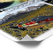 Canadese Rockies - Canada - Mosaic - Poster (Hoek)