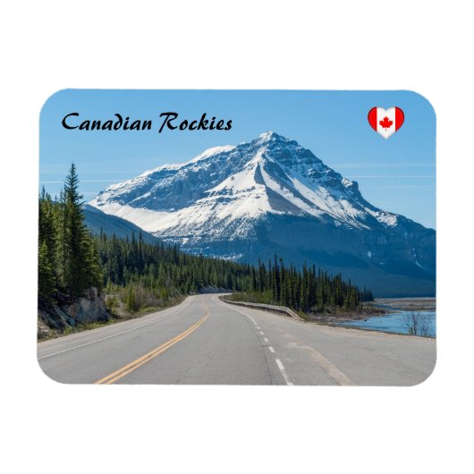 Canadese Rockies - Icefields Parkway Highway 93 Magneet (Horizontaal)