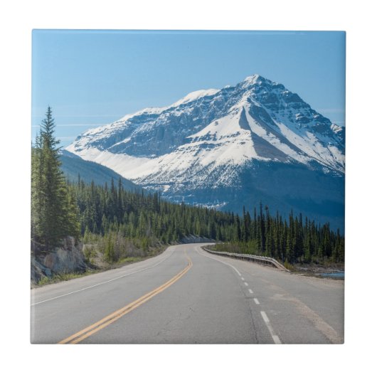 Canadese Rockies - Icefields Parkway Highway 93 Tegeltje (Voorkant)