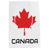 canadese rode bladesdoorn medium cadeauzakje (Voorkant)