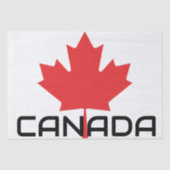 canadese rode bladesdoorn tissuepapier (Voorkant)