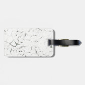 Canadese rode maaple Leaf CANADA Peeling Paint Bagagelabel (Achterkant horizontaal)