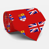 Canadese rode vlag stropdas (Opgerold)