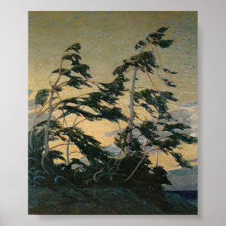  Canadese schilderijen Tom Thomson Pine Island Poster