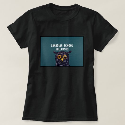 Canadese School Telecasts Vrouwen T-shirt (Design voorkant)