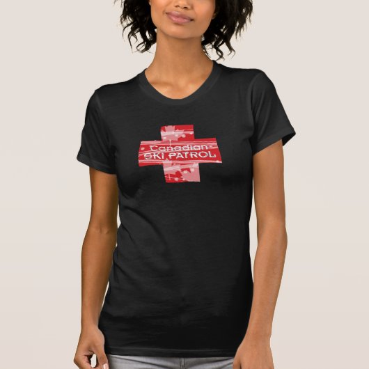 Canadese Ski Patrol T-shirt (Voorkant)