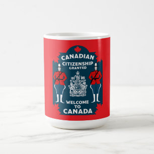 Canadese Staatsburgerschap Viering Cadeau Magische Mok