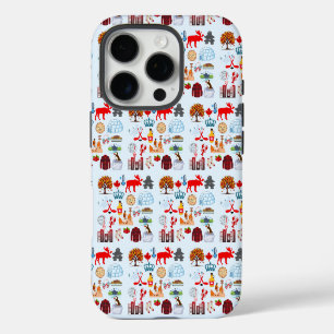 Canadese Symbolen iPhone 16 Pro Hoesje