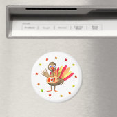 Canadese Thanksgiving Baby Turkije Magneet (Insitu (Vaatwasser))