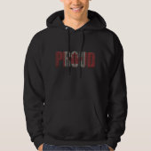Canadese trots hoodie (Voorkant)