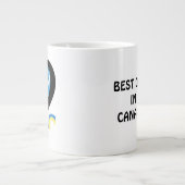 Canadese vaderschap Toronto Papa's Liefde Vancouve Extra Grote Beker (Voorkant)