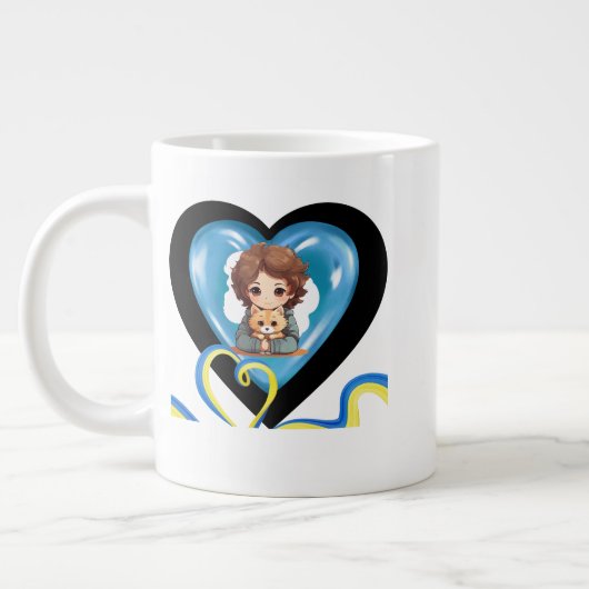 Canadese vaderschap Toronto Papa's Liefde Vancouve Extra Grote Beker (Links)