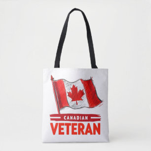 Canadese veteraan Digital Art Design Draagtas