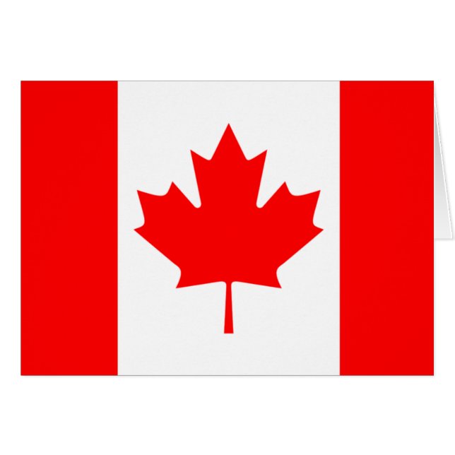canadese vlag (Voorkant Horizontaal)