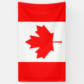 Canadese vlag Banner (Verticaal)