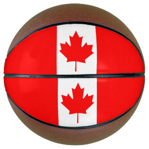 Canadese vlag Basketball Basketbal