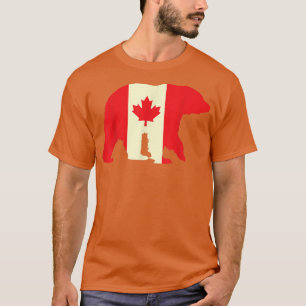 Canadese vlag Beer Canada Lover Canadian Roots T-shirt