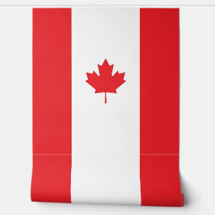 Canadese vlag behang