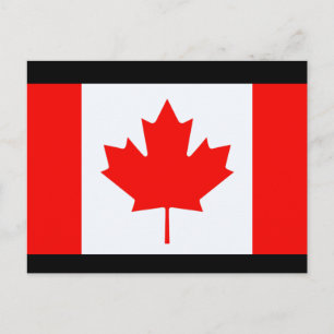 Canadese vlag briefkaart