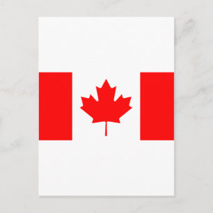 Canadese vlag briefkaart