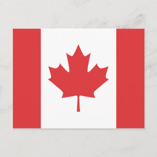 Canadese vlag briefkaart