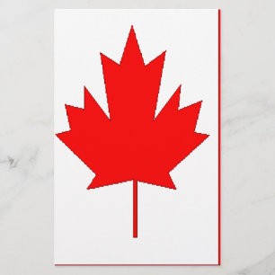 Canadese vlag briefpapier