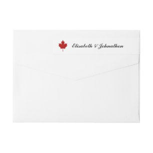 Canadese Vlag Bruiloft