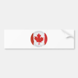 canadese vlag bumpersticker