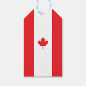Canadese vlag cadeaulabel (Voorkant)