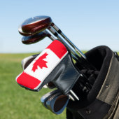 Canadese vlag. CANADA. Golfheadcover (Insitu)