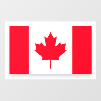 Canadese vlag. CANADA. Raamsticker