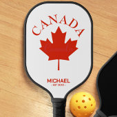 Canadese vlag (Canada Red & White) Pickleball Paddle