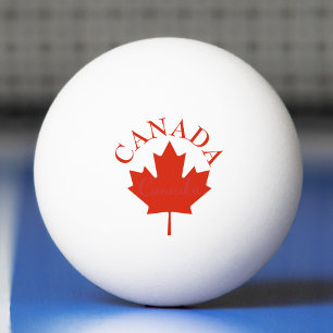 Canadese vlag (Canada Red & White) Pingpongballen