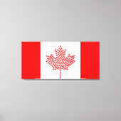 Canadese vlag canvas afdruk (Voorkant)