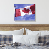 Canadese vlag canvas afdruk (Insitu (Slaapkamer))