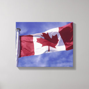 Canadese vlag canvas afdruk