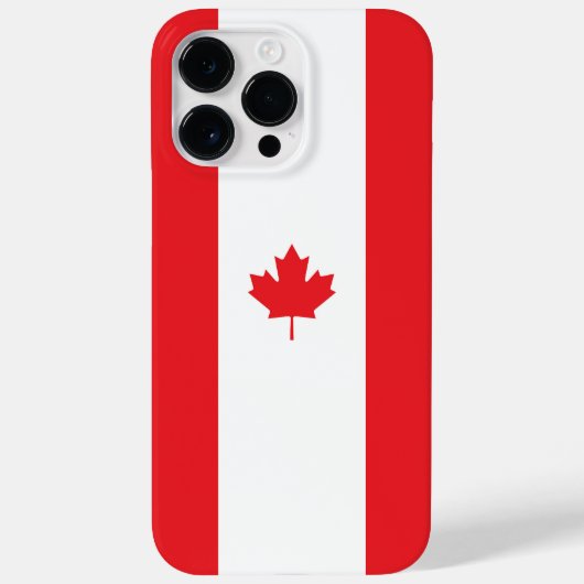 Canadese vlag Case-Mate iPhone case (Achterkant)