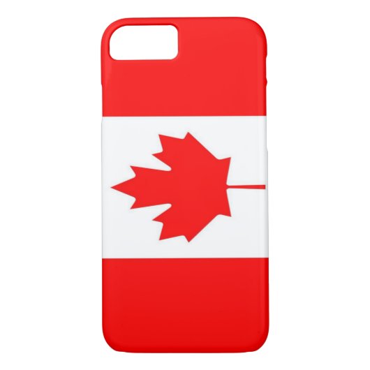Canadese vlag Case-Mate iPhone case (Achterkant)