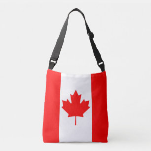 Canadese vlag crossbody tas