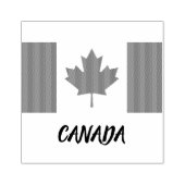 Canadese vlag Custom Rubber Stamp Rubberstempel (Afrduk)