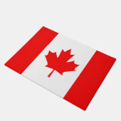Canadese vlag deurmat (Schuin)