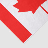 Canadese vlag DIY geschenk verpakking tissuepapier (Detail)