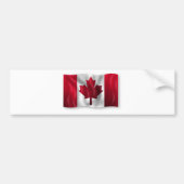 Canadese vlag Emblem Leaf Maple Bumpersticker (Voorkant)