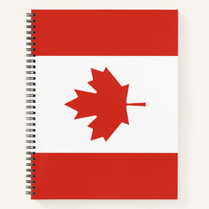 Canadese vlag (Esdoornblad) (Canada) Notitieboek