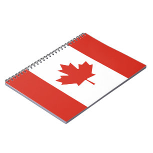 Canadese vlag (Esdoornblad) (Canada) Notitieboek