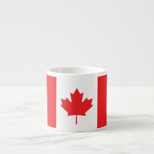 Canadese vlag espresso kop