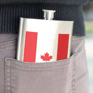 Canadese vlag flacon