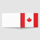 Canadese vlag gastenboek (Volledig)